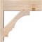 Ekena Millwork Balboa Block Smooth Outlooker, Douglas Fir, 7 1/2"W x 22"D x 22"H OUT08X22X22BOA05SDF - alternate 3
